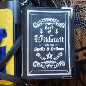 Witchcraft book purse